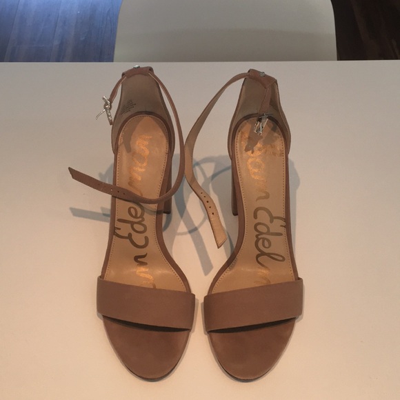 Sam Edelman Shoes - Sam Edelman Nude Block Healed Sandals Sam Edelman Shoes - Sam Edelman Nude Block Healed Sandals
